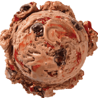 Chocolate Raspberry Truffle Scoop