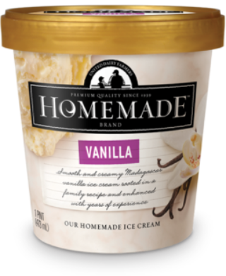 Vanilla Pint Carton